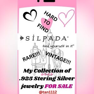 Silpada Sterling Silver Jewelry Collection